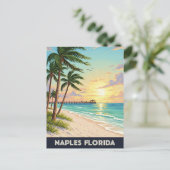 Carte Postale Naples Floride Travel (Debout devant)