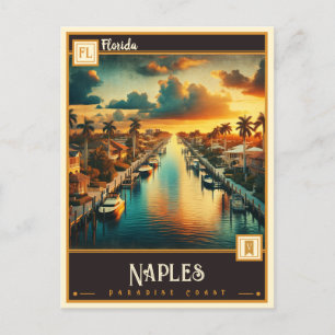 Carte Postale Naples, Floride   VINTAGE