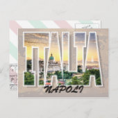 Carte postale Naples, Italie (Devant / Derrière)