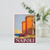 Carte Postale Naples Italie voyage vintage (Debout devant)