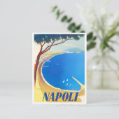 Carte Postale Naples Italie voyage vintage (Debout devant)