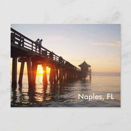 Carte Postale Naples Pier (Devant)