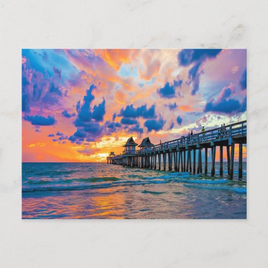 Carte Postale Naples Pier, Floride (Devant)