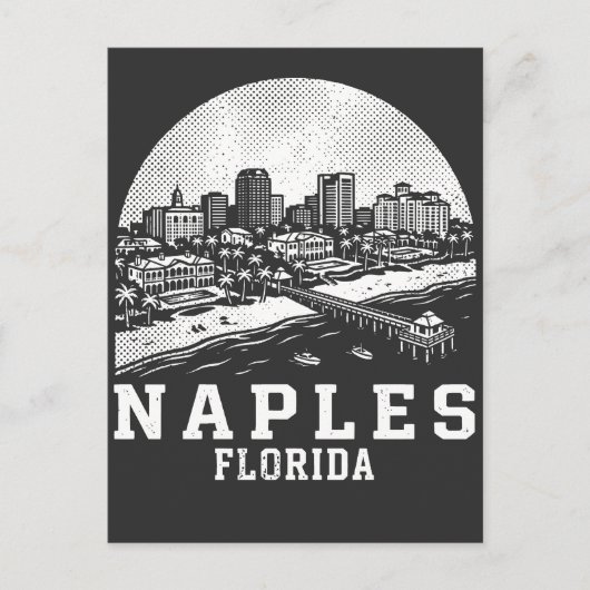 Carte Postale Naples Ville Floride (Devant)