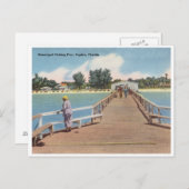 Carte Postale Naples vintage, Floride (Devant / Derrière)