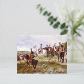 Carte Postale Napoléon à Borodino (Debout devant)