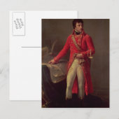 Carte Postale Napoléon Bonaparte Premier Consul, 1802 (Devant / Derrière)