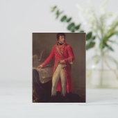 Carte Postale Napoléon Bonaparte Premier Consul, 1802 (Debout devant)