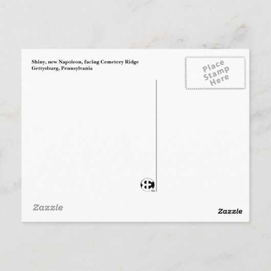 Carte Postale Napoléon Cannon (Dos)