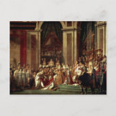 Carte Postale Napoléon Couronné Empress Joséphine Par David Jacq (Devant)