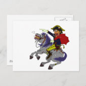 Carte Postale Napoléon en rampe (Devant / Derrière)