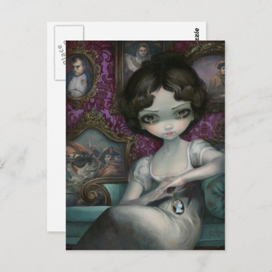 Carte postale "Napoléon et Joséphine" (Devant / Derrière)