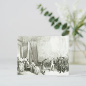 Carte Postale Napoléon I visite le Studio de David (Debout devant)