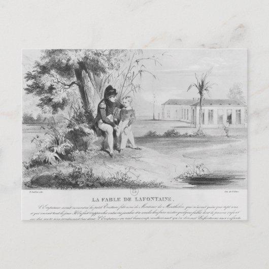 Carte Postale Napoléon Ier sur l'île de Sainte-Hélène (Devant)