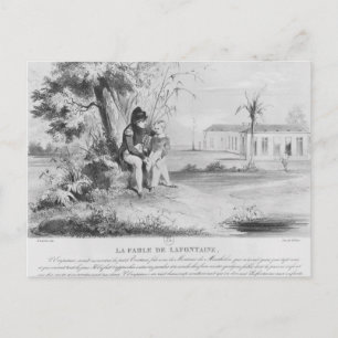 Carte Postale Napoléon Ier sur l'île de Sainte-Hélène