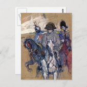 Carte Postale Napoléon par Toulouse-Lautrec (Devant / Derrière)