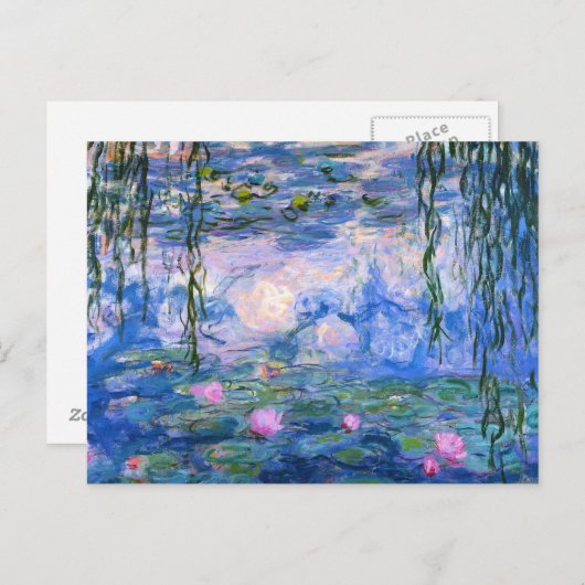 Carte Postale Nappes D'Eau (Devant / Derrière)