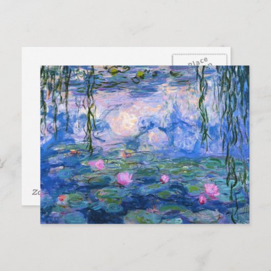 Carte Postale Nappes d'eau 1 (Devant / Derrière)