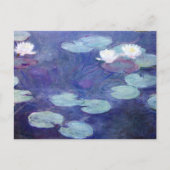 Carte Postale Nappes d'eau rose Claude Monet (Devant)