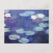 Carte Postale Nappes d'eau rose Claude Monet (Devant)