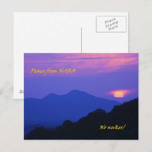 CARTE POSTALE NARA (Devant / Derrière)