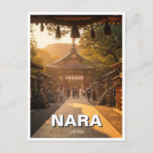 Carte Postale Nara Japan Travel