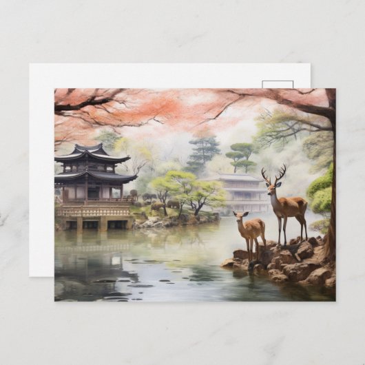 Carte Postale Nara Serenity - Art Print (Devant / Derrière)