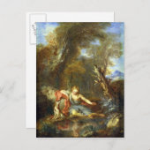 Carte Postale Narcisse, 1728 (Devant / Derrière)