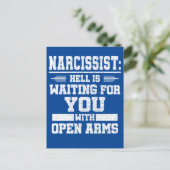 Carte Postale Narcissique (Debout devant)