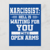 Carte Postale Narcissique (Devant)