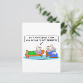 Carte Postale narcissiste psychiatre pas parfait (Debout devant)