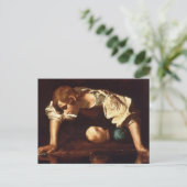 Carte Postale Narcissus de Michelangelo Merisi da Caravaggio (Debout devant)