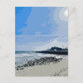 Carte Postale Narragansett Town Beach Rhode Island Peinture (Devant)