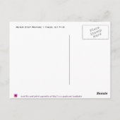 Carte Postale N'arrête jamais de prier (Dos)