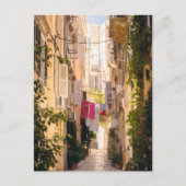 Carte Postale Narrow streets of old Corfu Town (Devant)