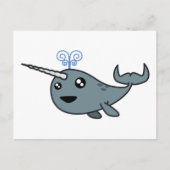 Carte Postale Narwhal ! (Devant)