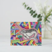 Carte Postale Narwhal (Debout devant)