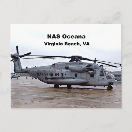 Carte Postale NAS Oceana, Virginia Beach, Virginie (Devant)