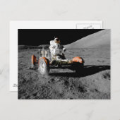 Carte Postale NASA Apollo 17 Lunar Roving Vehicle (Devant / Derrière)