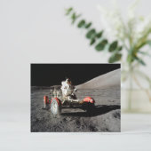 Carte Postale NASA Apollo 17 Lunar Roving Vehicle, 1972 (Debout devant)