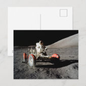 Carte Postale NASA Apollo 17 Lunar Roving Vehicle, 1972 (Devant / Derrière)