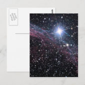 Carte Postale NASA ESA Veil nébuleuse (Devant / Derrière)