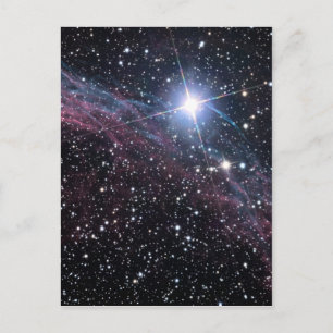 Carte Postale NASA ESA Veil nébuleuse