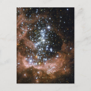 Carte Postale NASA Triangulum galaxy space Hubble photo