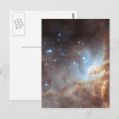 Carte Postale NASAs Formation d'étoiles (Devant / Derrière)
