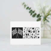 Carte Postale NASCAR Survive (Debout devant)