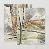 Carte Postale Nash - Lever de lune sur Cleeve Hill (Devant / Derrière)