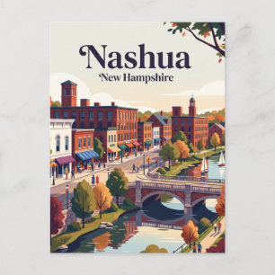 Carte Postale Nashua, New Hampshire