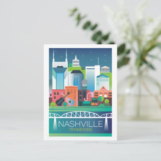 Carte postale Nashville (Debout devant)