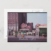 Carte Postale Nashville 1963 (Devant / Derrière)